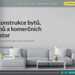 AvantStav s.r.o – náhled webu